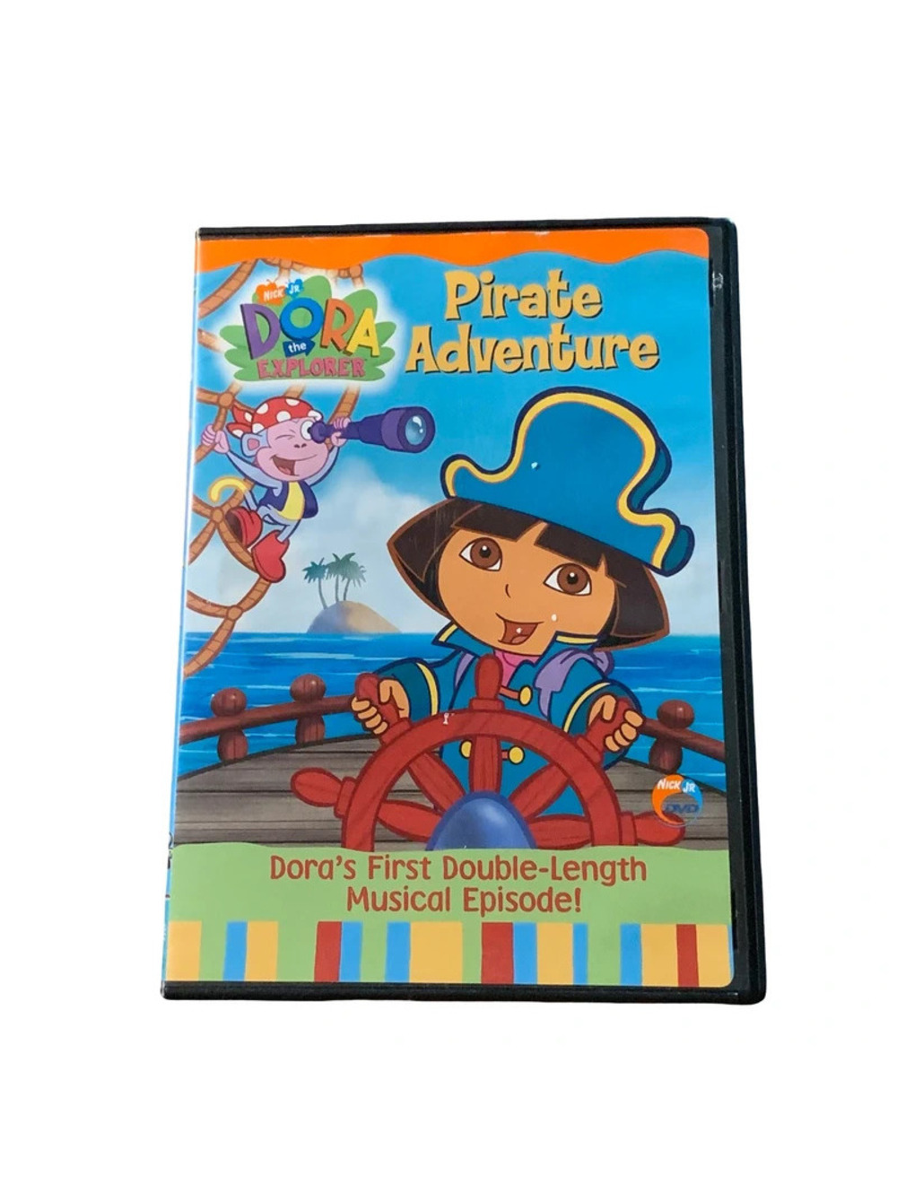 Dora the Explorer Pirate Adventure DVD Nick Jr. Double-Length Musical